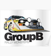 Audi Quattro S1 - Col de Turini Poster