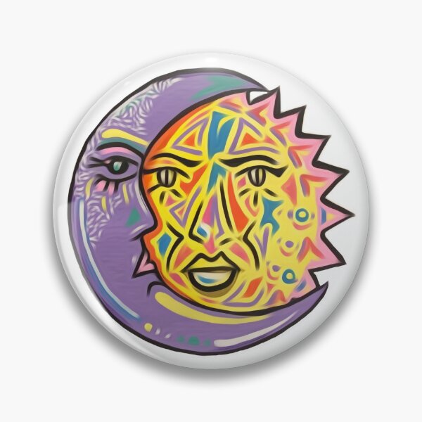 Item preview, Sun and moon ( color ) designed and sold by Arivnaa.