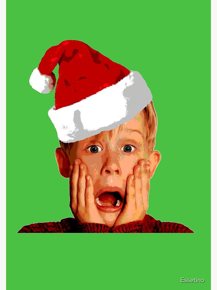 Home Alone Macaulay Culkin Classic Christmas movie mini poster style type  MAGNET