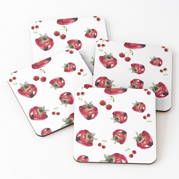 Item preview, Strawberry Lips & Cherry Pattern designed and sold by Arsalanes.