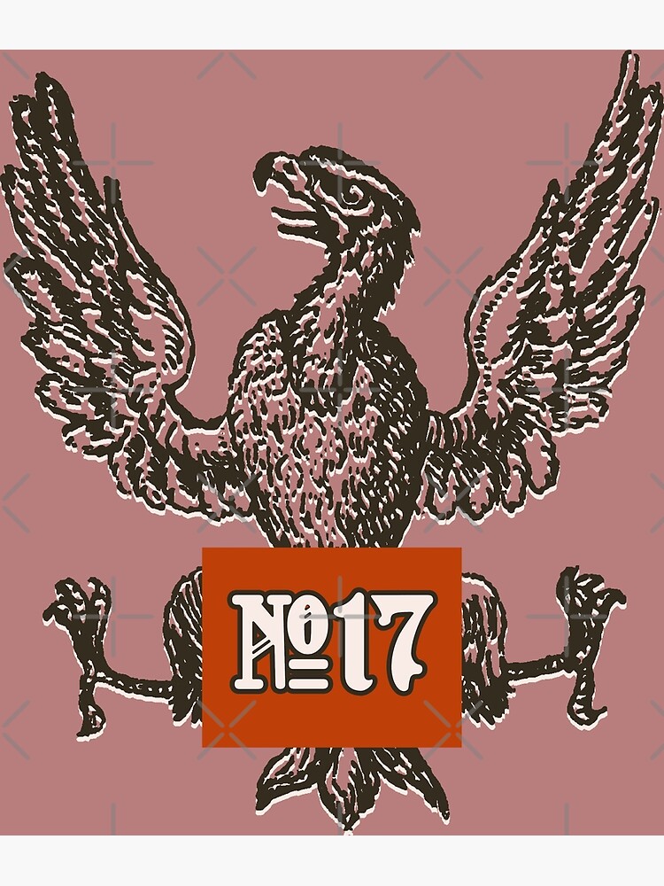 number-17-the-spread-eagle-poster-for-sale-by-indiecameo-redbubble