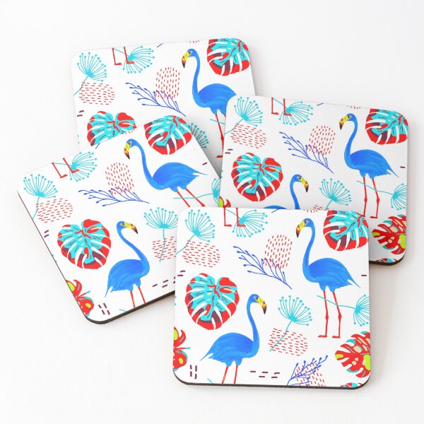 Item preview, Tropical Flamingo Pattern designed and sold by inquestyle.