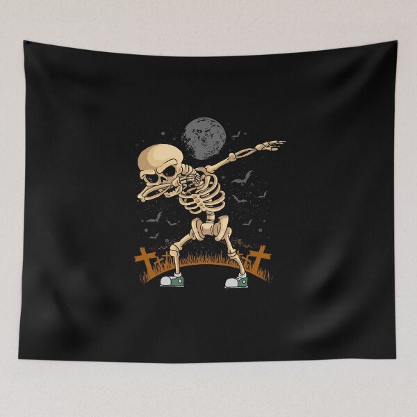 Item preview, Halloween Dabbing Skeleton designed and sold by Darth Noob.