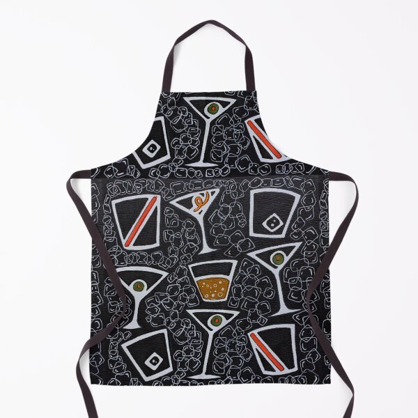 Item preview, Retro Tikik Cocktail Pattern designed and sold by Amelia Dean.