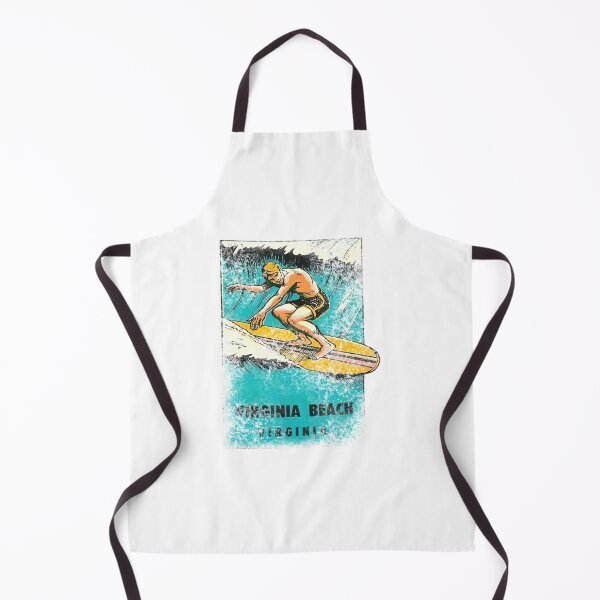 Item preview, Virginia Beach Vintage Surfing Travel Decal designed and sold by hilda74.