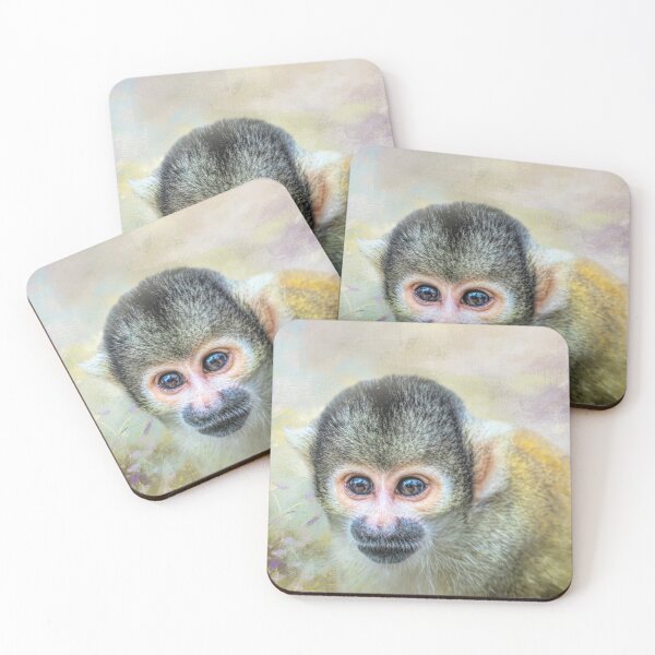 Item preview, Baby Squirrel Monkey designed and sold by Elisabeth Lucas.