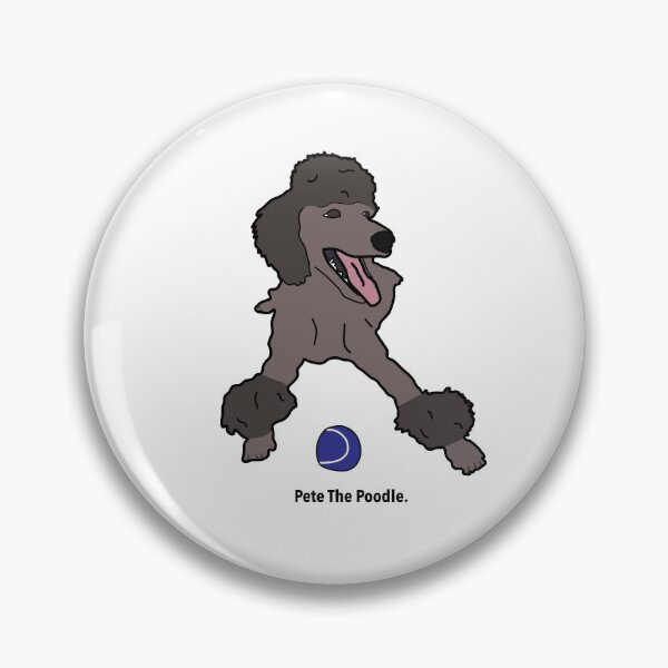 Item preview, Black Standard Poodle  designed and sold by PeteThePoodle.