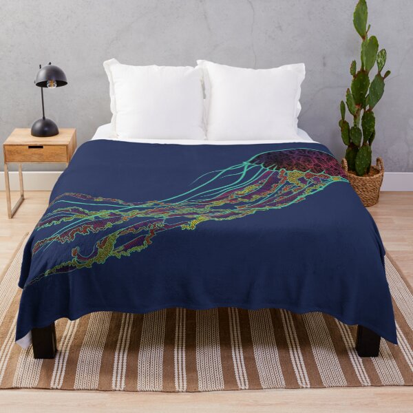 Item preview, Colorful Abstract Jellyfish With Long Tentacles designed and sold by iamgirl1.