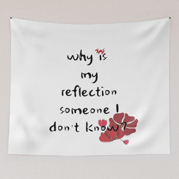 Item preview, Why is my reflection someone I don't know? designed and sold by SpicyCherrys.