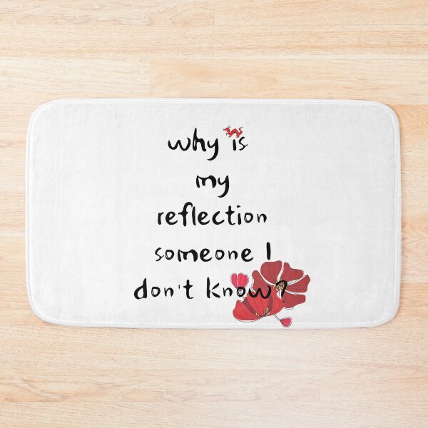 Item preview, Why is my reflection someone I don't know? designed and sold by SpicyCherrys.