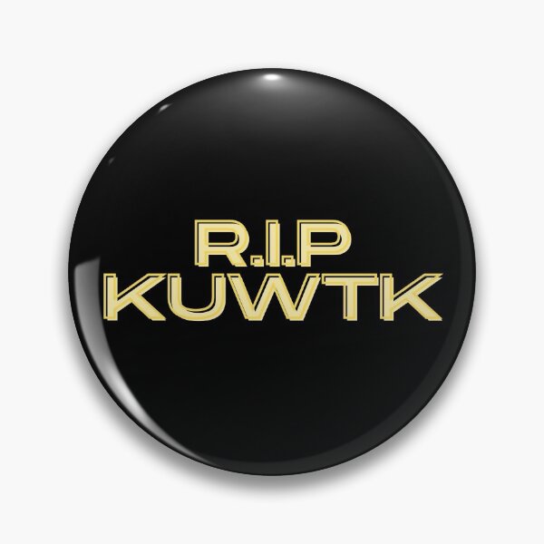 Artikelvorschau, RIP KUWTK Gelbes Textdesign entworfen und verkauft von Gramsta.