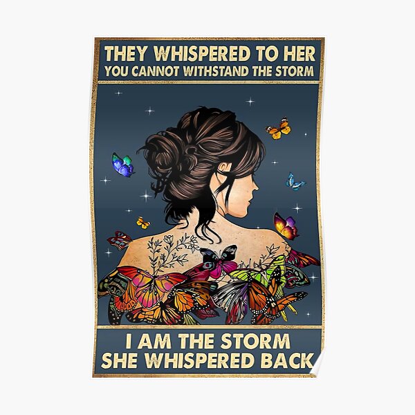 They Whispered to Her Poster