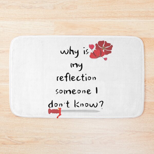 Item preview,  Why is my reflection someone I don't know? Flowe and sword designed and sold by SpicyCherrys.