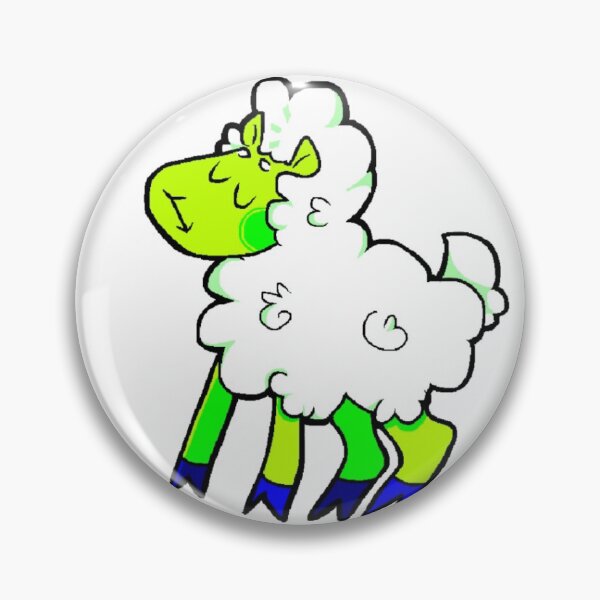 Item preview, Cartoon sheep 4 designed and sold by Spookytoonzz.