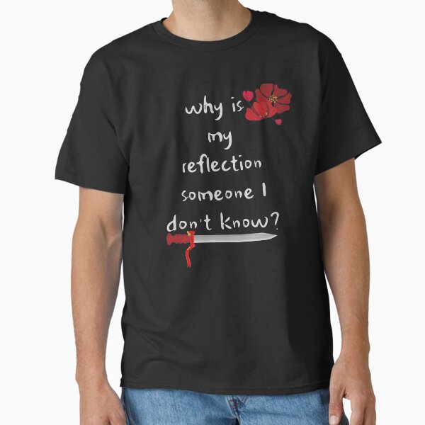 Item preview,  Why is my reflection someone I don't know? Flower and sword designed and sold by SpicyCherrys.