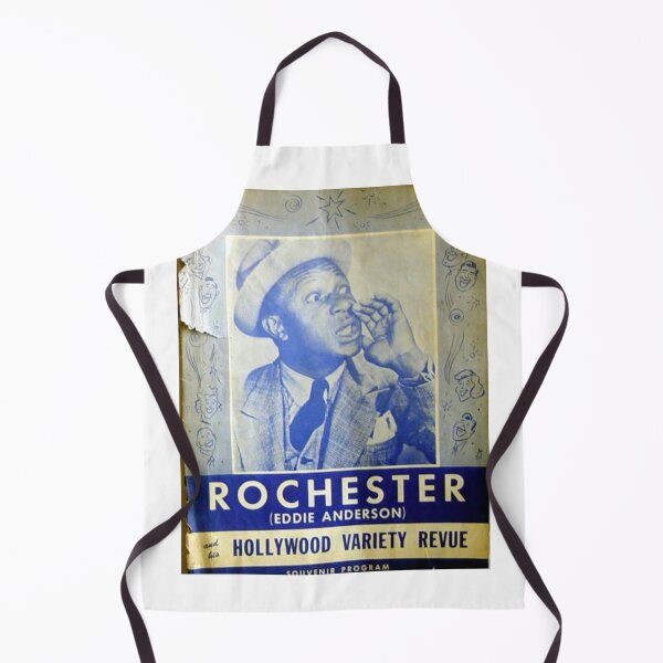 Item preview, Rochester, Eddie Anderson, Hollywood Variety Revue, Jack Benny, Souvenir Program designed and sold by Vintaged.