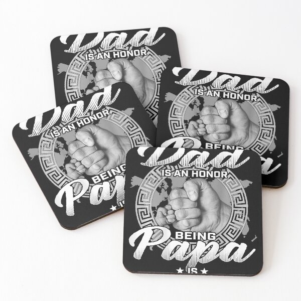 Item preview, Being Dad is an Honor Being Papa is Priceless designed and sold by YoungTo.