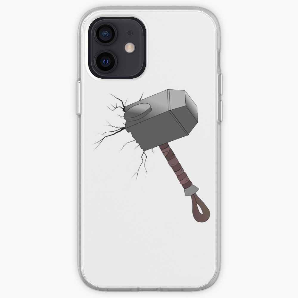 "Mjolnir Thor's Old Hammer " iPhone Case & Cover by vivek1234567890