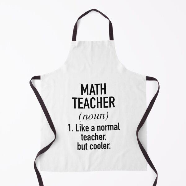 Item preview, Math Teacher Defined - For White Backgrounds designed and sold by winwinshirt.