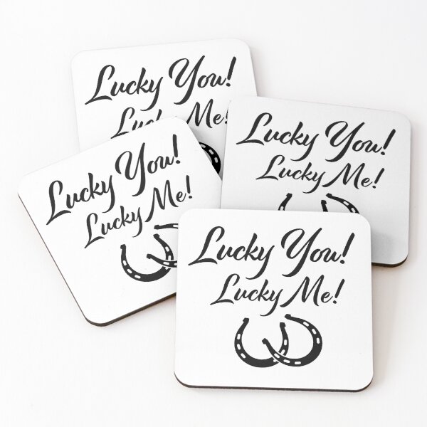 Item preview, Lucky You! Lucky Me! designed and sold by RamiBeans.