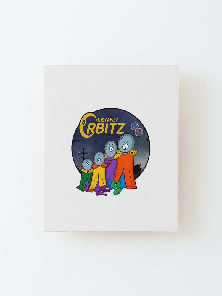 Alternate view of The Family Orbitz - Family Mounted Print