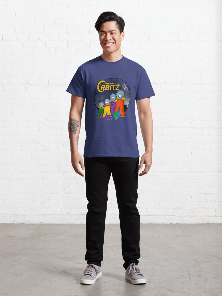 Thumbnail 3 of 7, Classic T-Shirt, The Family Orbitz - Family designed and sold by Charles Davenport.