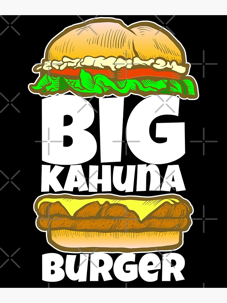 "Big Kahuna Burger" Canvas Print by breh-art | Redbubble