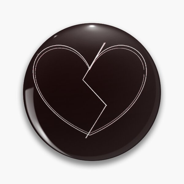 Item preview, black heart designed and sold by lrabrydedesigns.