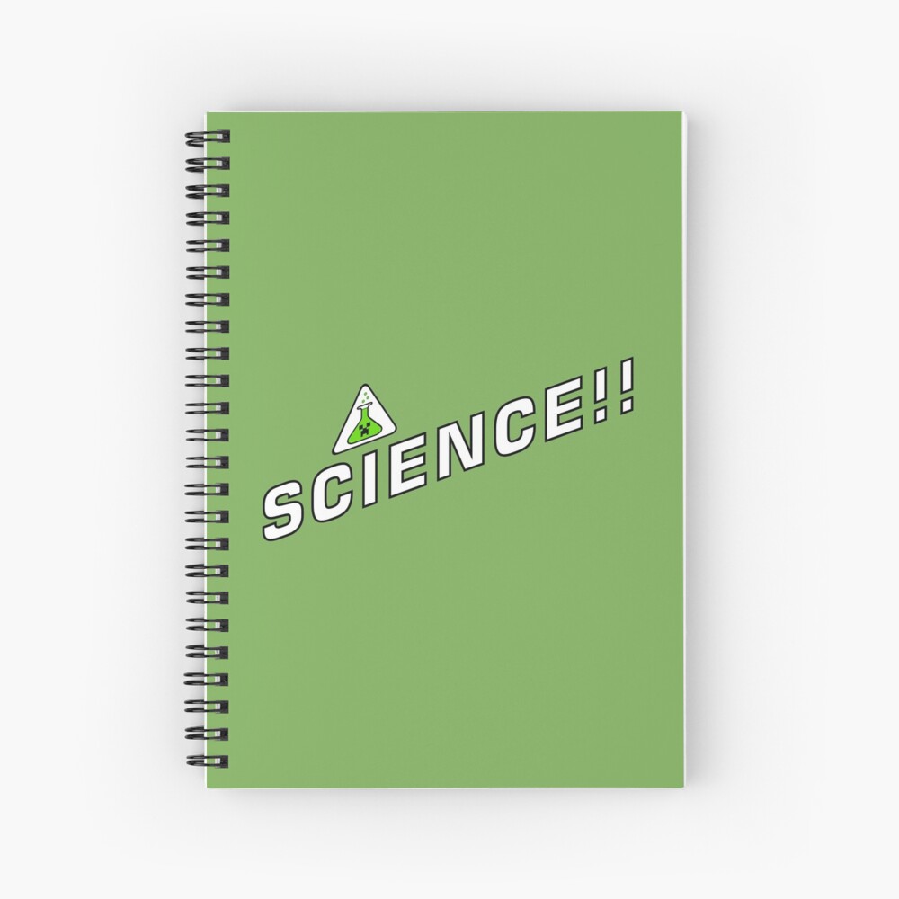 Creeper's Lab - Science Spiral Notebook
