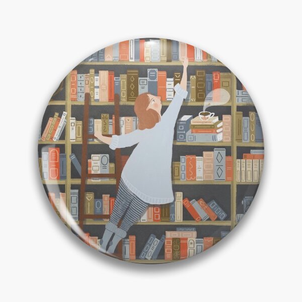 Item preview, The Girl in the Library  designed and sold by JosianeVlitos.