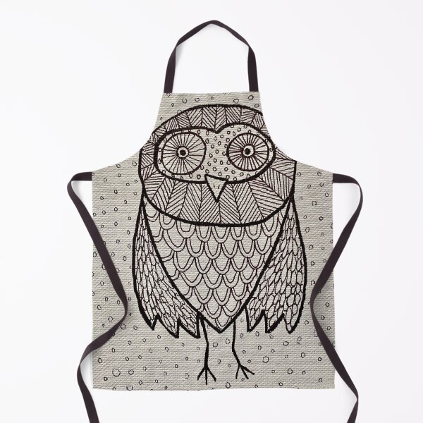 Item preview, Black on White Owl designed and sold by ACracker69.
