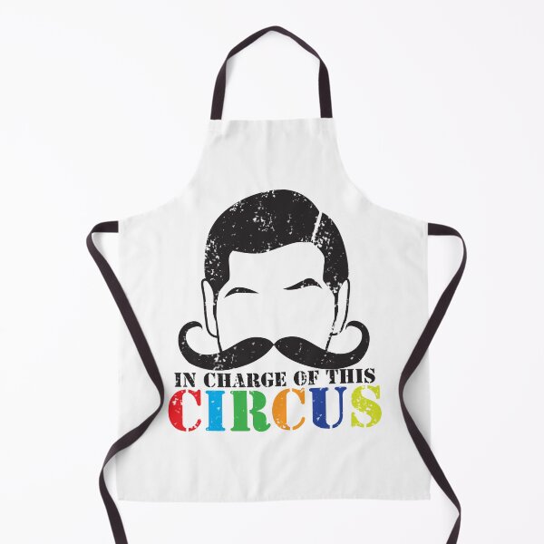 Item preview, In charge of this CIRCUS with ringleader man mustache distressed version designed and sold by jazzydevil.