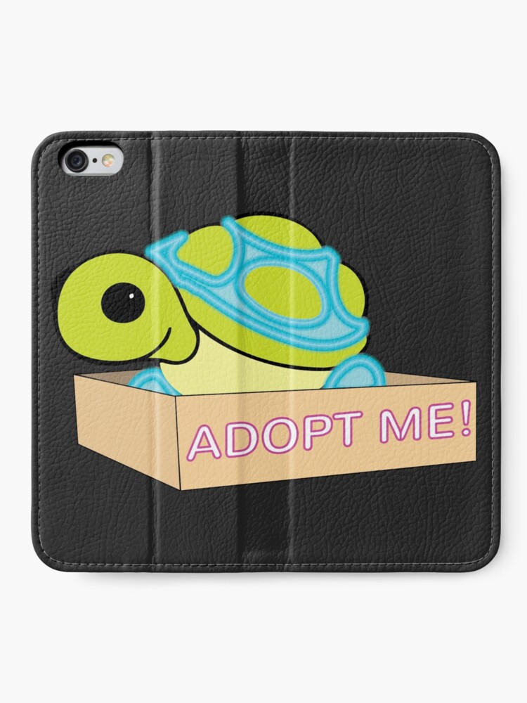 Mega Neon Green And Blue Turtle Legendary Iphone Wallet By Stinkpad Redbubble - legendary roblox adopt me turtle