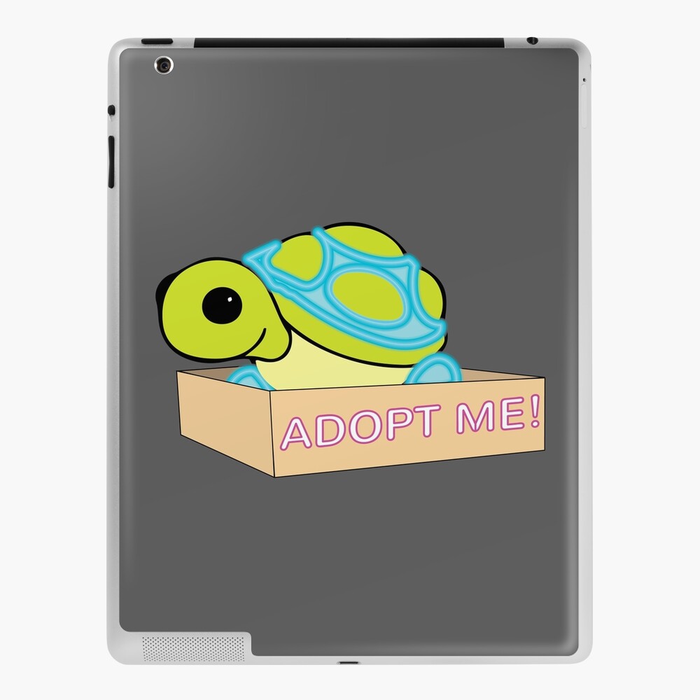 Mega Neon Green And Blue Turtle Legendary Ipad Case Skin By Stinkpad Redbubble - roblox adopt me mega neon legendary pets