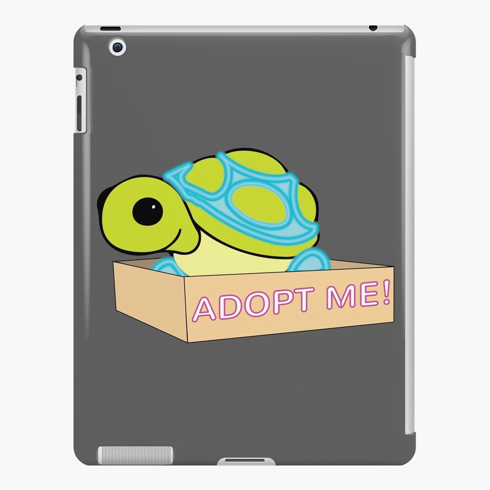 Mega Neon Green And Blue Turtle Legendary Ipad Case Skin By Stinkpad Redbubble - roblox adopt me turtle neon
