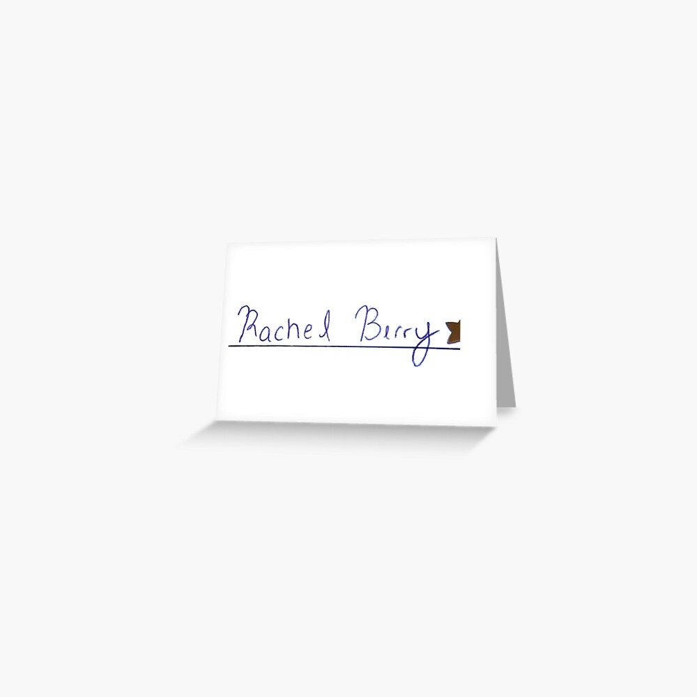 Glee Graduation Greeting Card Hallmark Rachel Berry Paparazzi Famous Unused 