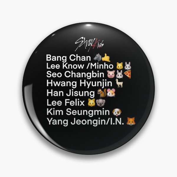 Item preview, Sticker - Stray Kids with their emojis designed and sold by Amy Hearts.