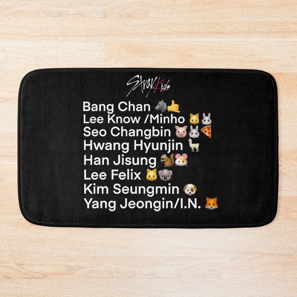 Item preview, Sticker - Stray Kids with their emojis designed and sold by Amy Hearts.