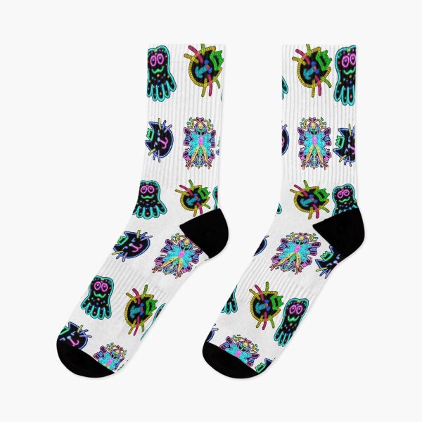 Item preview, Neon Characters Pack designed and sold by Maria  Gonzalez.