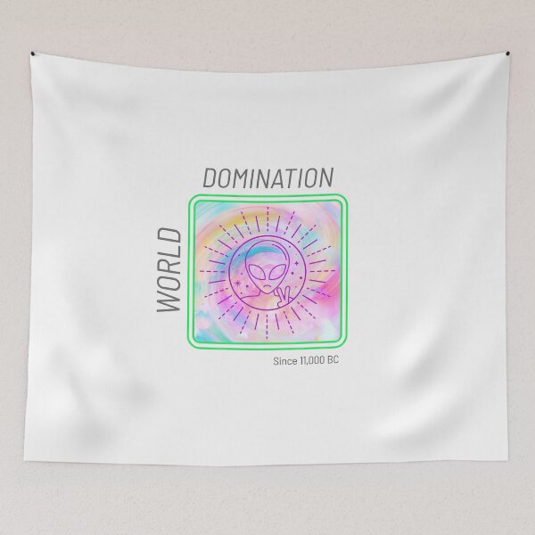 Item preview, Alien World Domination designed and sold by tepalistings.