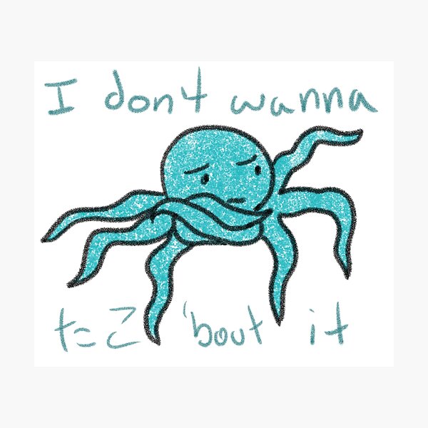 mood octopus sad