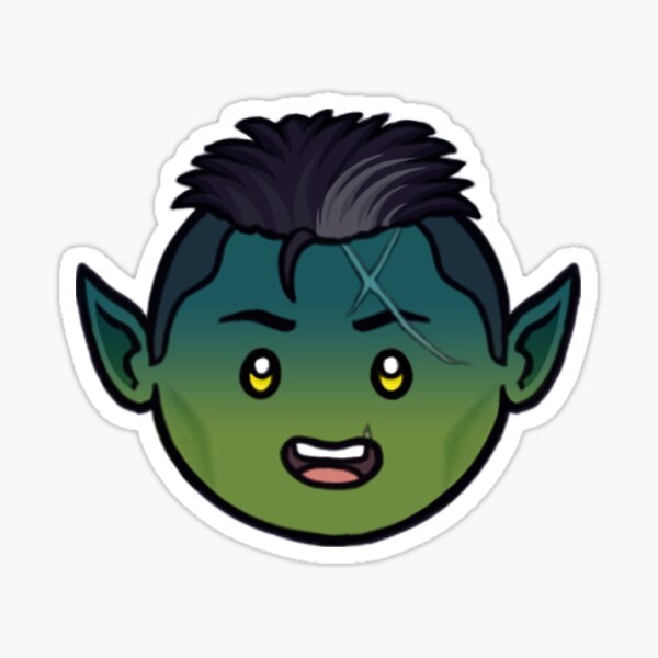 Fjord Focused Sticker
