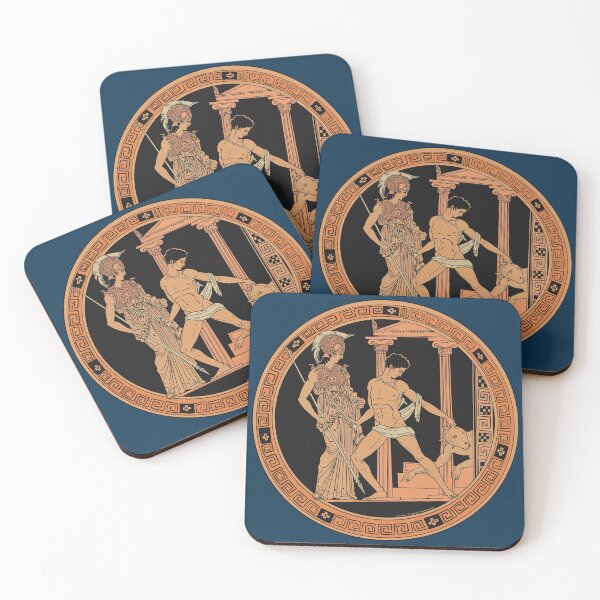 Item preview, Athena, Theseus and the Minotaur designed and sold by ArchaeoArtist.