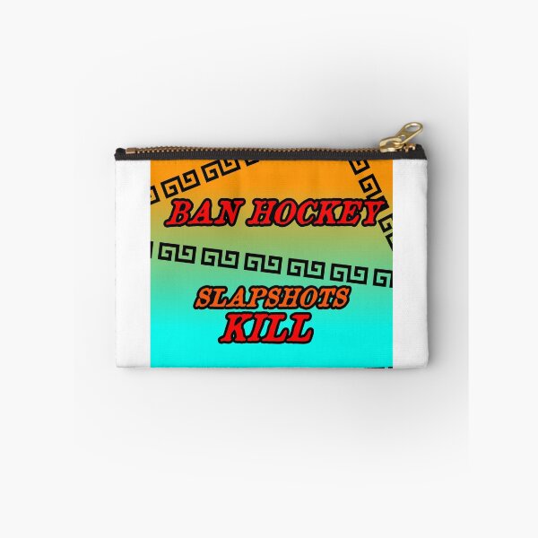 Item preview, BAN HOCKEY - SLAPSHOTS KILL PARODY NOVELTY designed and sold by spookyguy.