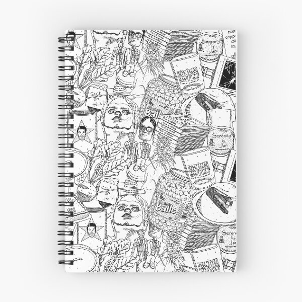 Item preview, The Office Objects Collage designed and sold by darkwolfco.