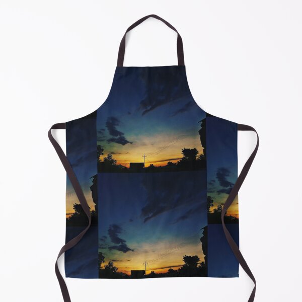 Item preview, Sunset In A Village Of India- Silhouette designed and sold by Sreena.