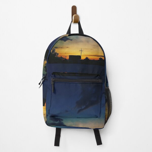 Item preview, Sunset In A Village Of India- Silhouette designed and sold by Sreena.