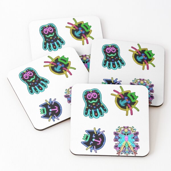 Item preview, Neon Characters Pack designed and sold by Maria  Gonzalez.