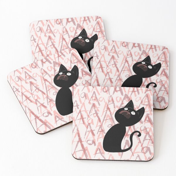 Item preview, Anxiety Cat v2 designed and sold by Candice Trapnell.