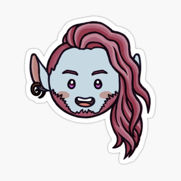 Cute Caduceus Sticker